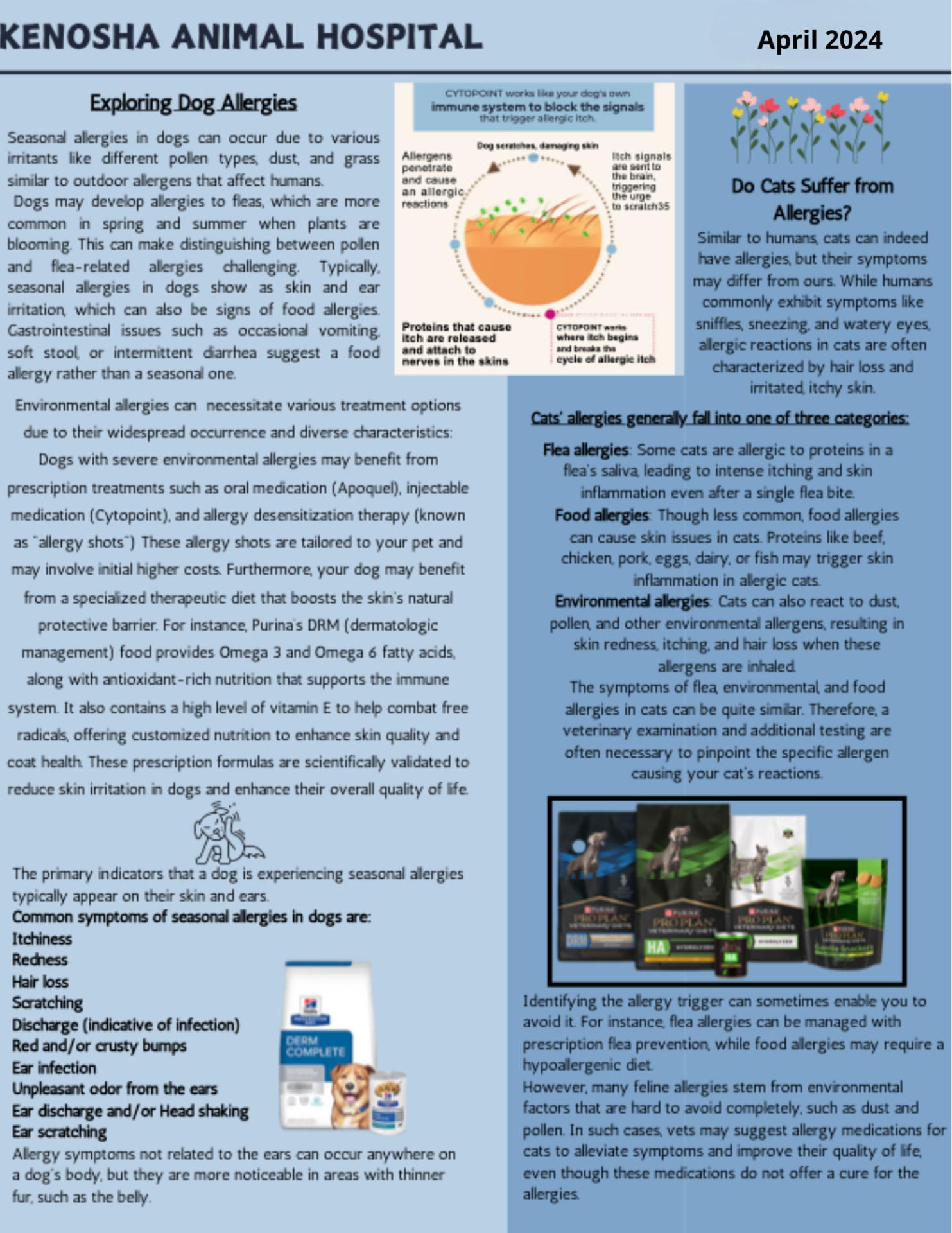 April Newsletter Page1 